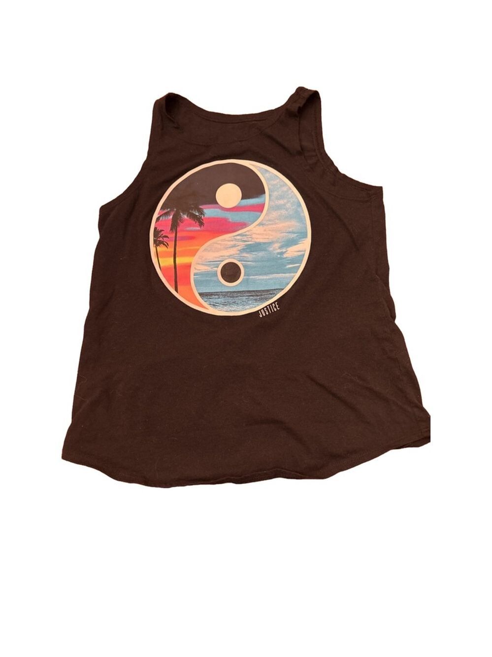 Girls Justice Tank Top 8 Multicolored